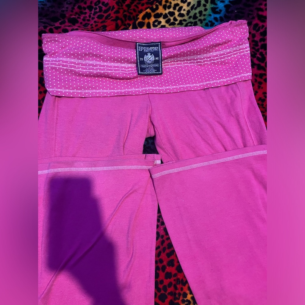Vintage Pink Victoria Secret Sweat pants flare